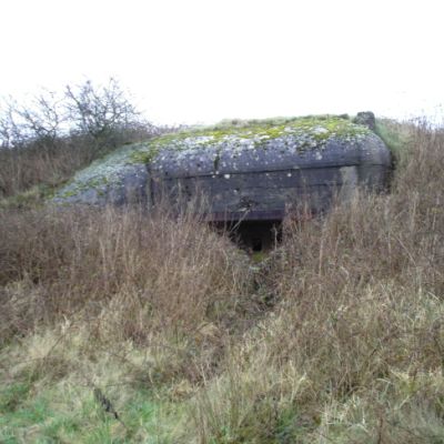 Bunker106 a avec cloche blindée de 25 cm d'épaisseur à 3 ou 6 créneaux