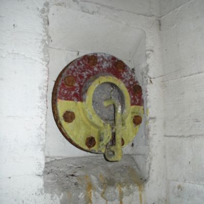 Clapet anti-retour contre e gaz de combat